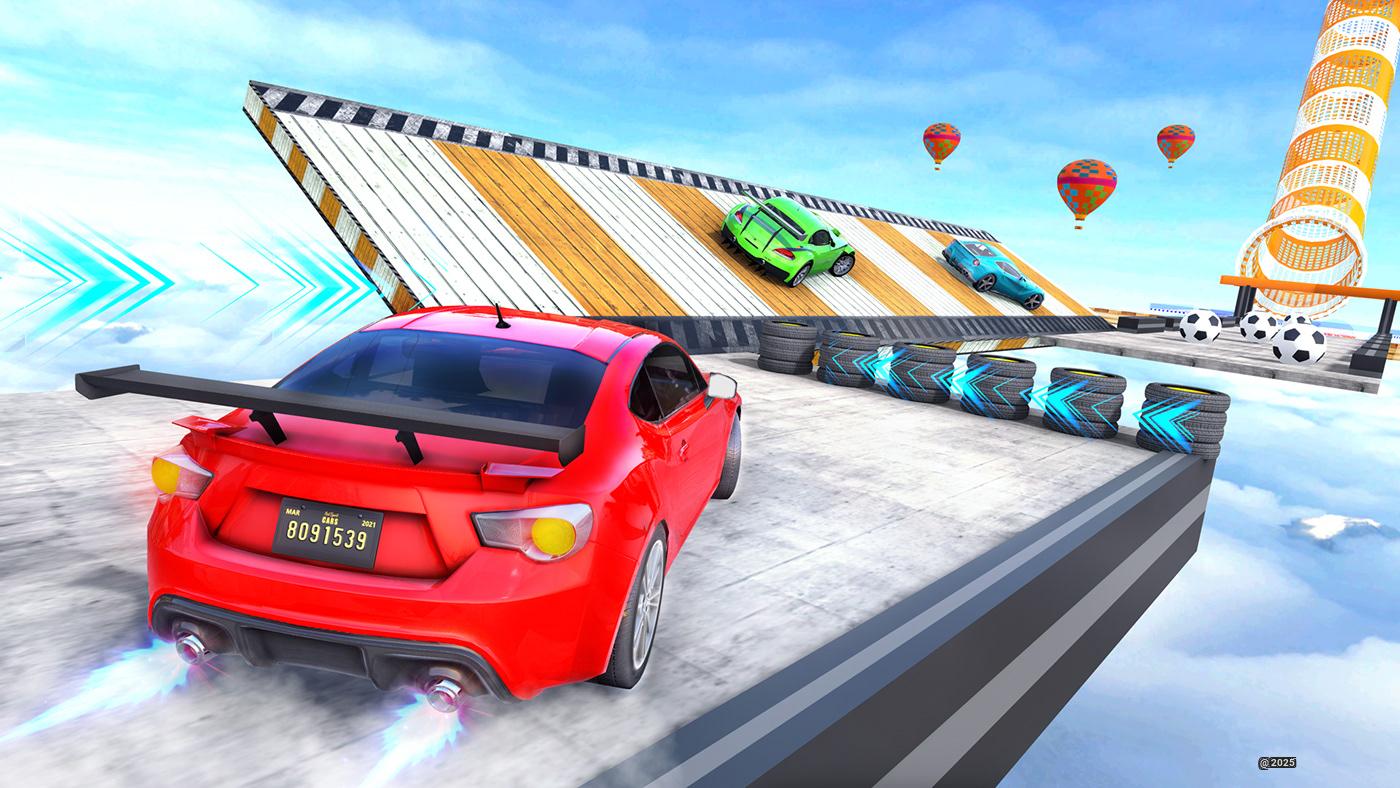 Experience Mind-Bending Stunts in Car Stunt Racing 3D - The Browser Game Breaking All Laws of Gravity