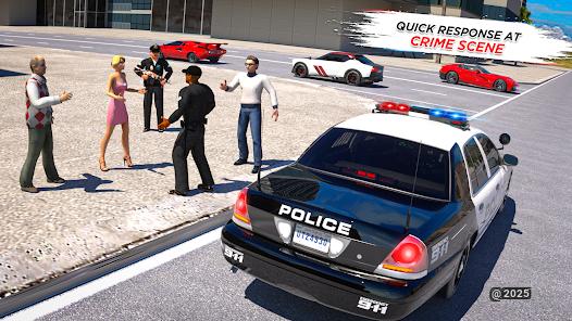 Police Car Real Cop Simulator - From Rookie to Hero - Experience the Adrenaline of Real Emergency Response